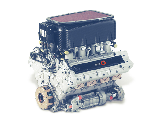 ZA348 3.4 litre V8 Gibson Technology Engine